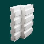 Cement block white color (Size 7.5 cm)